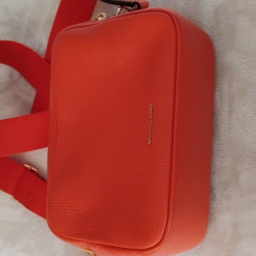 Michael Kors Orange Crossbody Bag - Picture 7 of 8